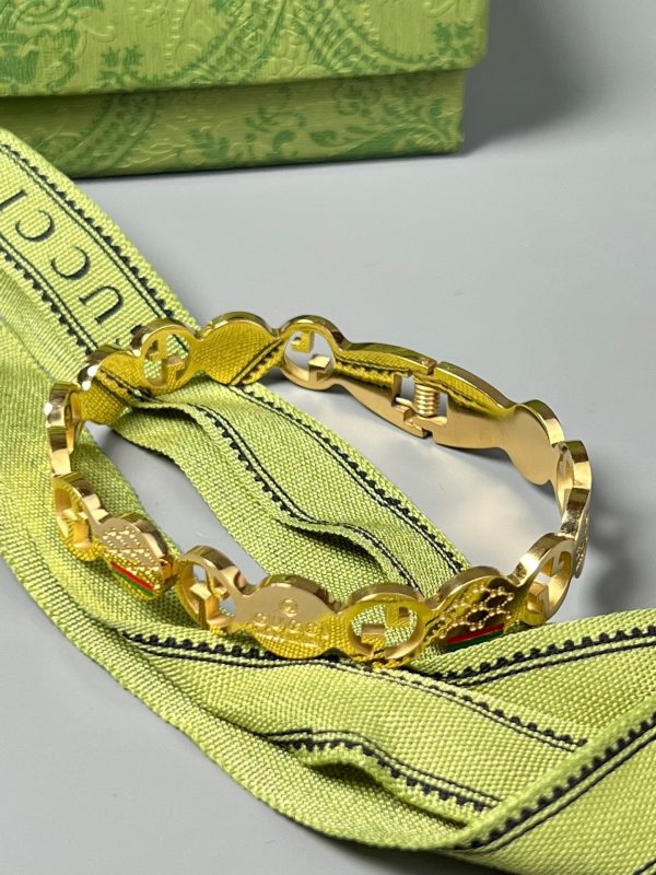 18K Double G Vintage Bracelet - 图片 3