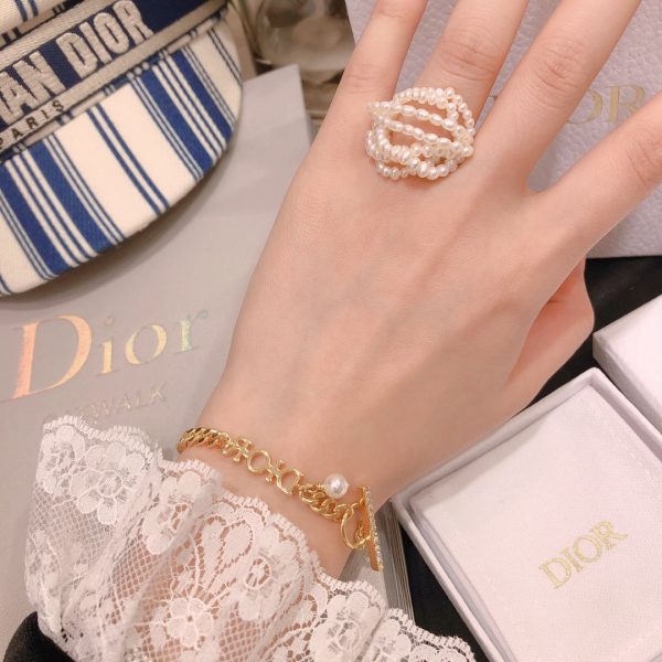 18K CD Revolution Logo Bracelet - 图片 3