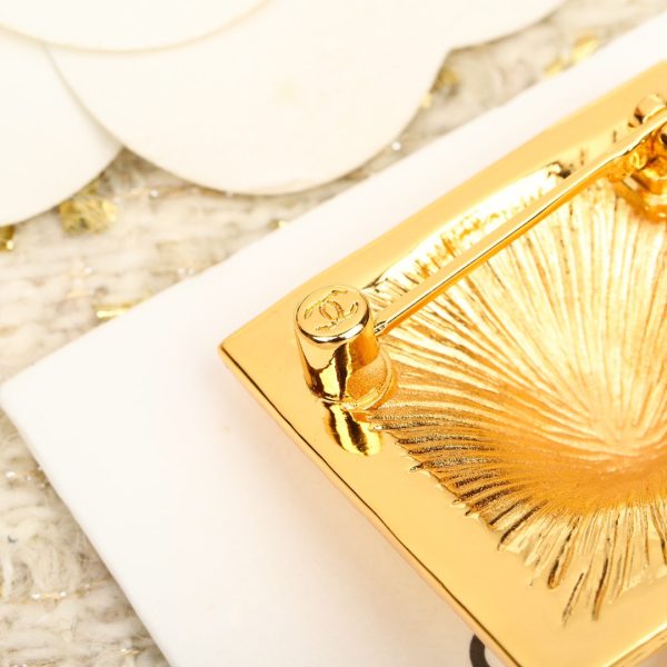 18K CC Tiger Brooch - 图片 5