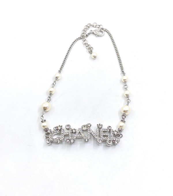 18K CC Crystals Necklace - Image 5