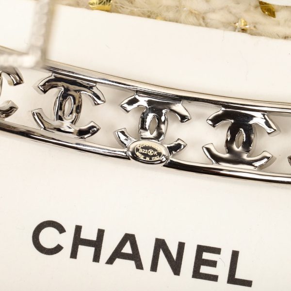 18K CC Open Cuff Bracelet - 图片 6