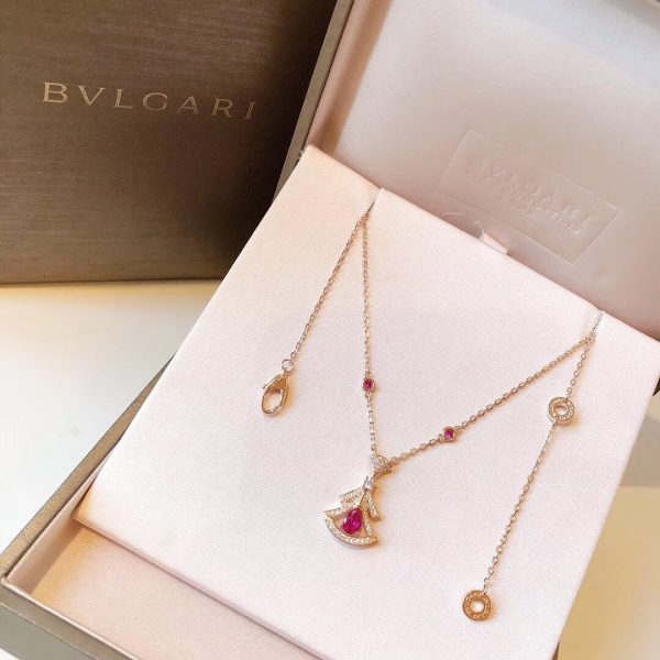 18K Divas' Dream Diamond Necklace - 图片 7