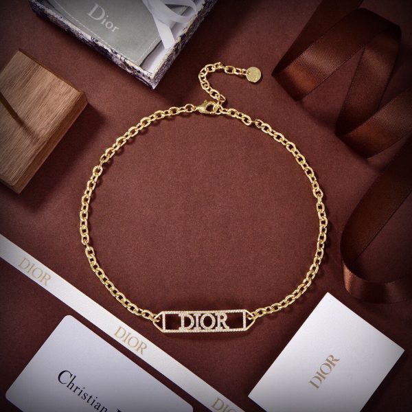 18K CD Revolution Choker Necklace - 图片 3