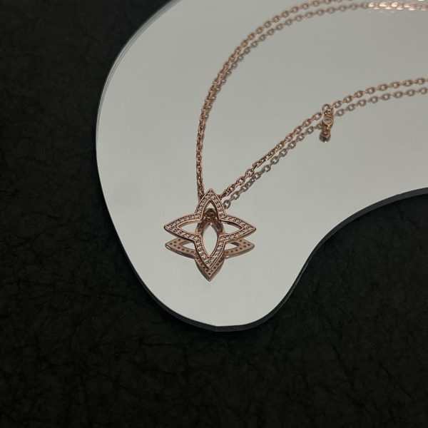 18K Louis Blossom Pendant Necklace - 图片 13
