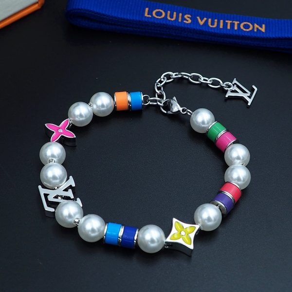 18K Louis MNG Pearls Party Bracelet - 图片 6