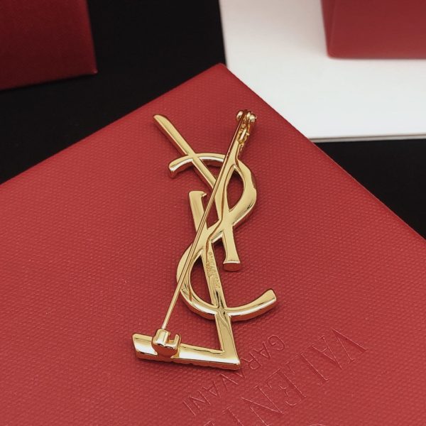 18K Saint Gold Brooch - 图片 5