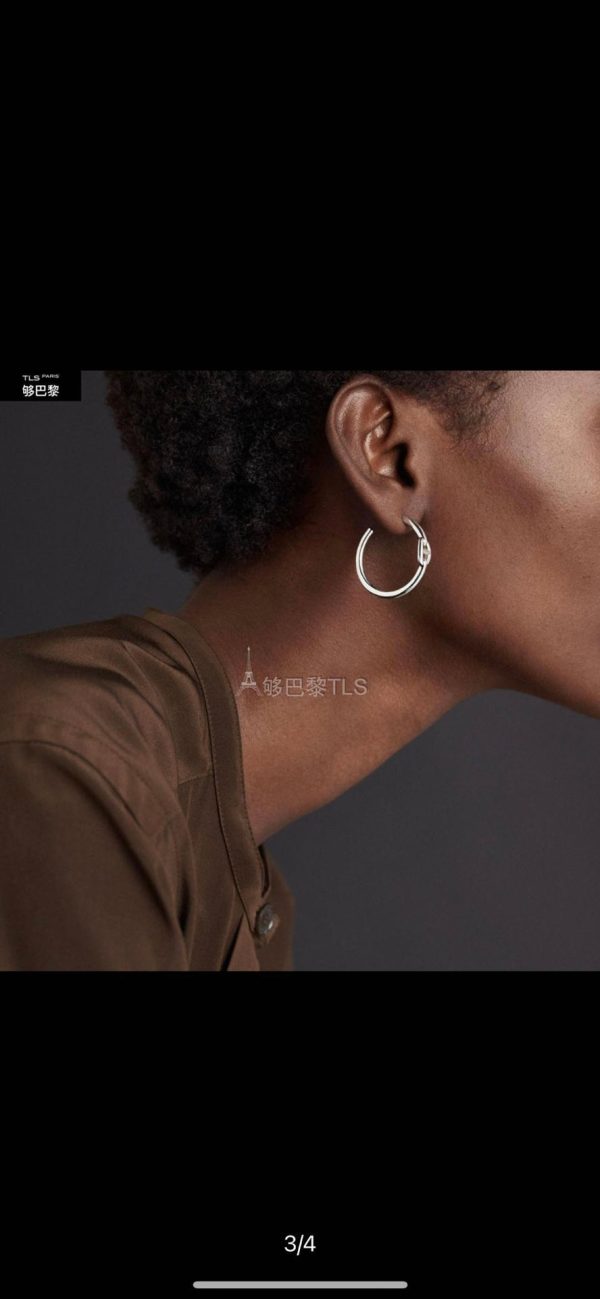 18K Chaine D'Ancre H Earrings - 图片 6
