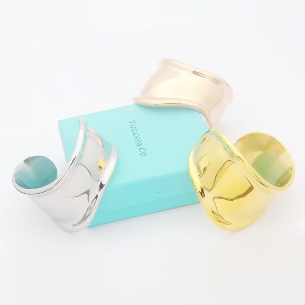 18K T Elsa Peretti Small Bone Cuff Bracelet - 图片 10