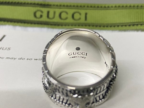 Double G Garden Snake Interlocking G Ring - 图片 11