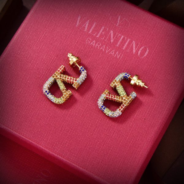 18K Garavani Vlogo Signature Earrings - 图片 9