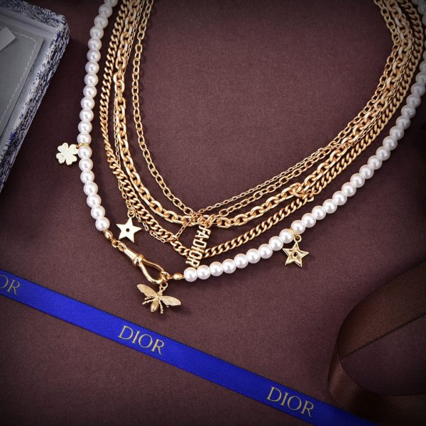 18K CD Tassel Necklace - 图片 5
