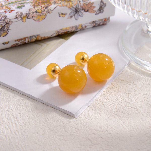 18K CD Tribales Color Earrings - 图片 5