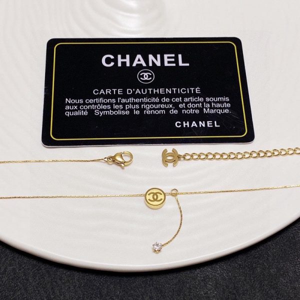 18K CC Gold Necklace - 图片 6