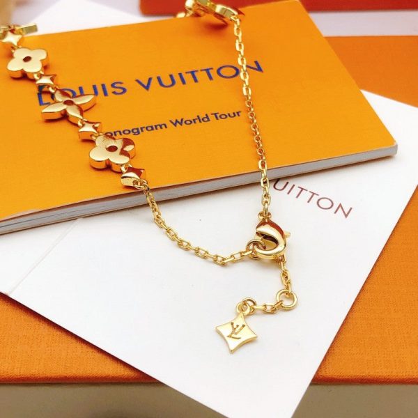 18K Louis Blooming Crystals Necklace - 图片 6