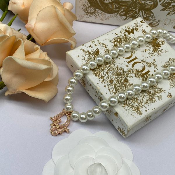 18K CD Pearl Necklace - 图片 8