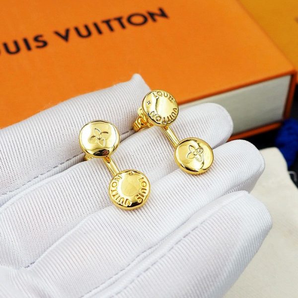 18K Louis Studs Earrings - 图片 8