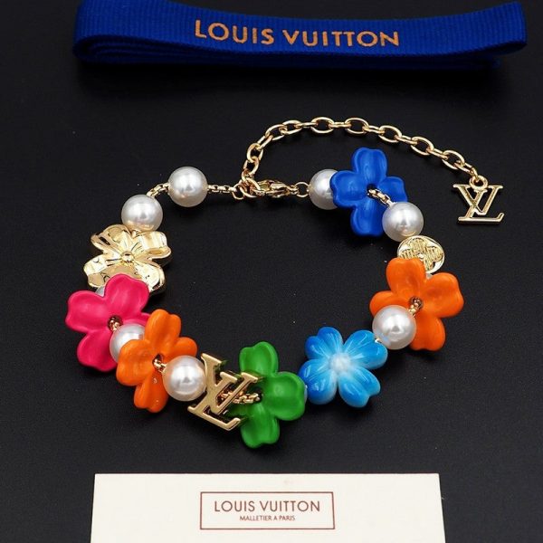 18K Louis Surfin' Flower Bracelet - 图片 2