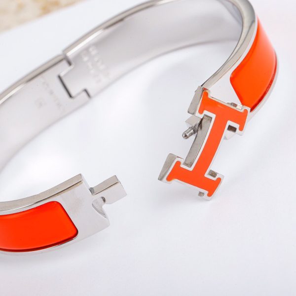 18K Clic H Orange Bracelet - 图片 11