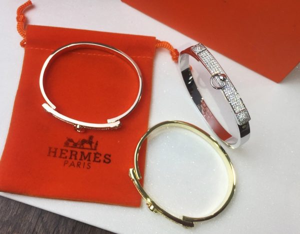 18K Collier De Chien Diamond H Bracelet - 图片 11
