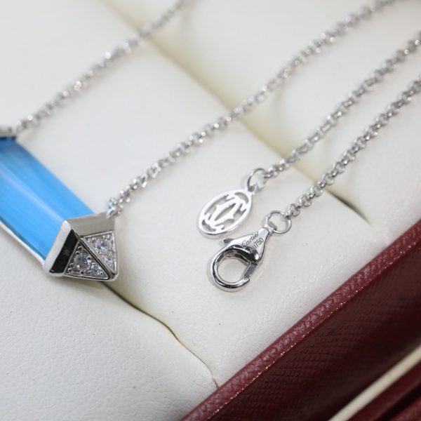 18K Les Berlingots De Blue Necklace - 图片 5
