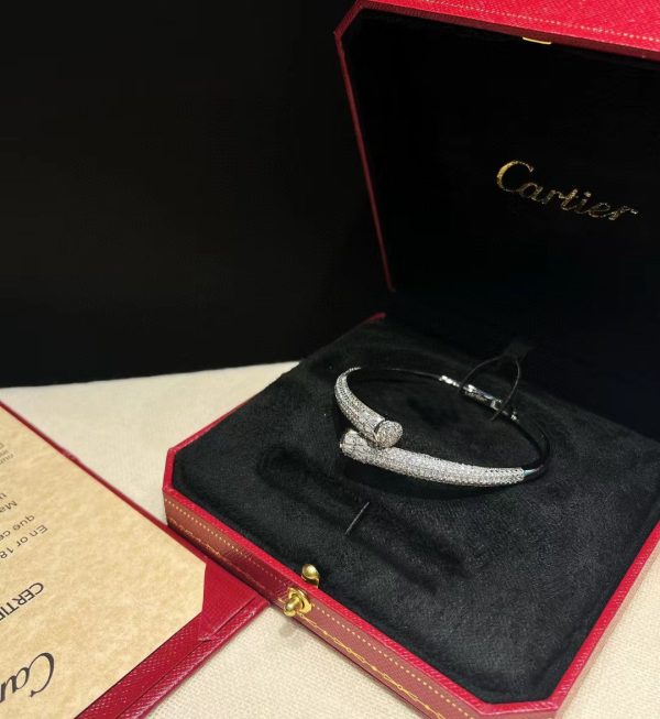18K Juste Un Clou Diamond Bracelet - 图片 6
