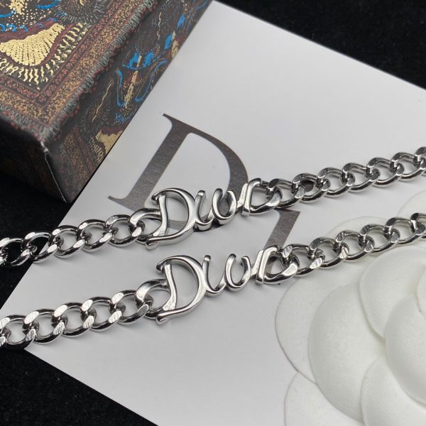 18K CD Love Chain Necklace - 图片 3