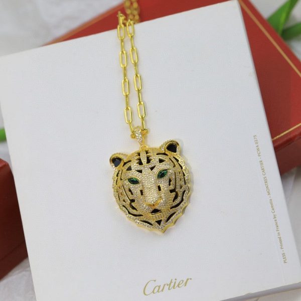 18K Panthère De Diamond Necklace - 图片 5