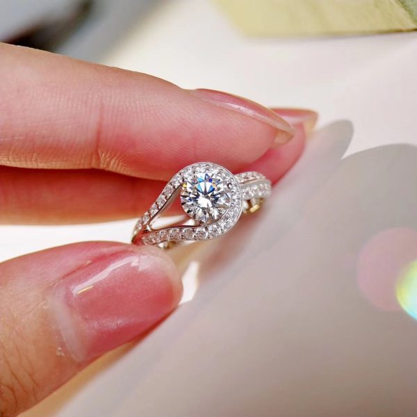18K Couture Solitaire Ring - 图片 9