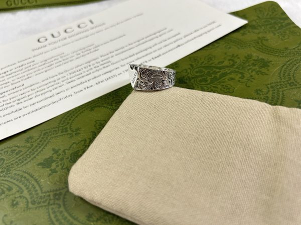 Double G Heart Ring - 图片 13