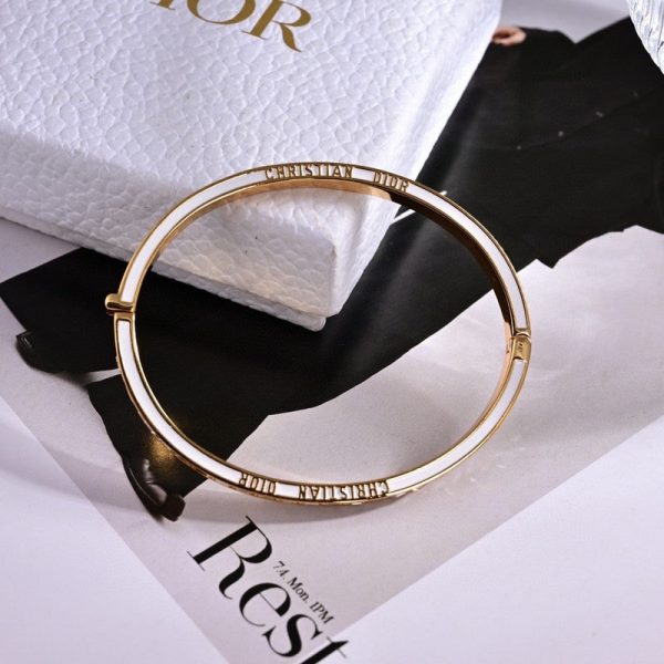18K CD Night Code Bangle Bracelet - Image 9