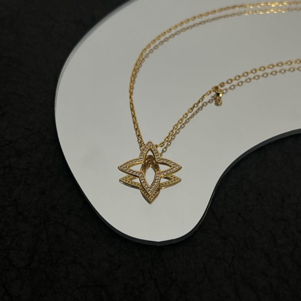 18K Louis Blossom Pendant Necklace - 图片 15