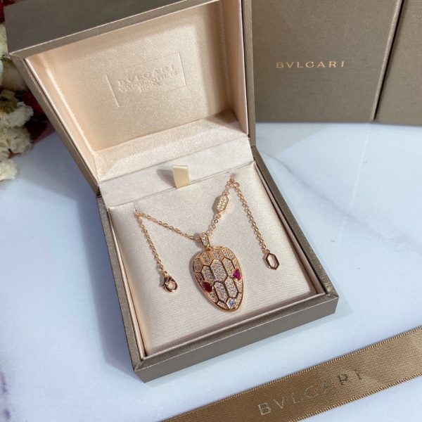 18K BV Serpenti Necklace - 图片 10