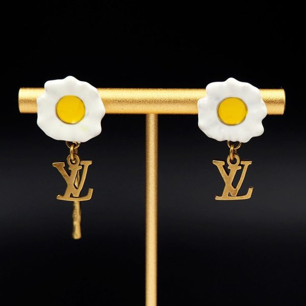 18K Louis Gardening Earrings - 图片 5
