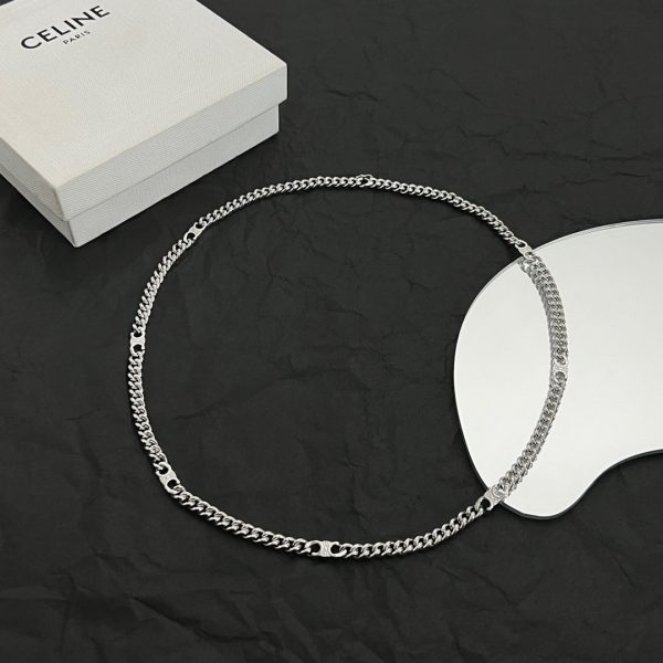 18K Triomphe Gourmette Chain Necklace - 图片 2