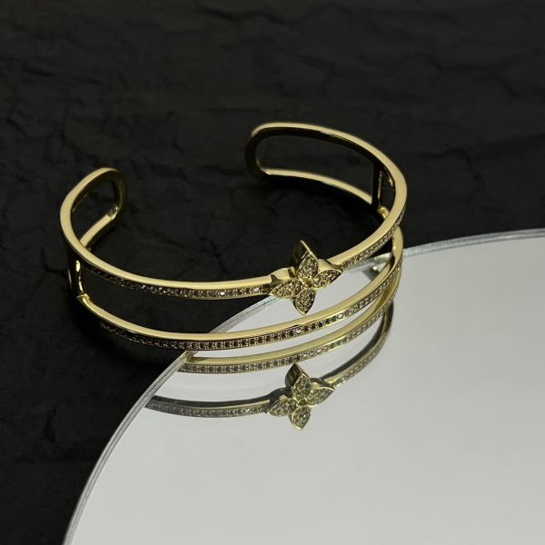 18K Louis Idylle Blossom Two-Row Bracelet - 图片 13