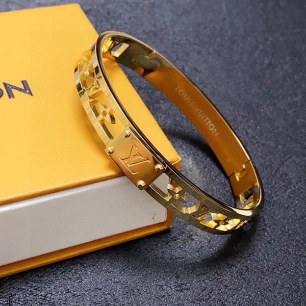 18K Louis Vintage Gold Bracelet - 图片 4