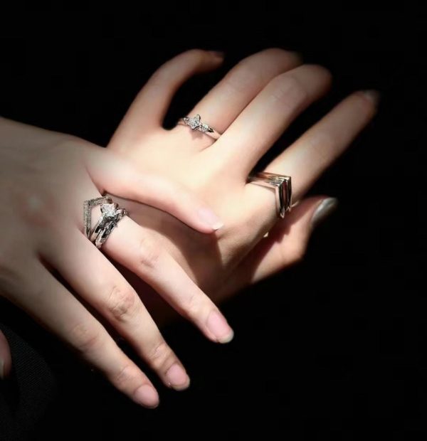 18K Louis V Diamonds Ring - 图片 7