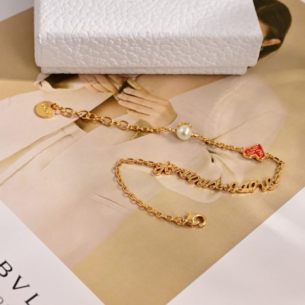 18K CD Dioramour Je Vous Adore Bracelet - 图片 3