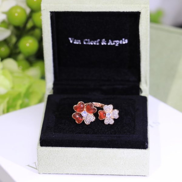 18K Cosmos Between the Finger Diamond Ring - 图片 6