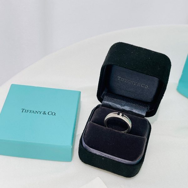 18K T Narrow Pavé Diamond Ring - 图片 8