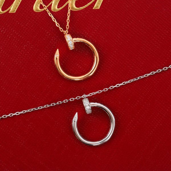 18K Juste Un Clou Diamond Necklace - 图片 9