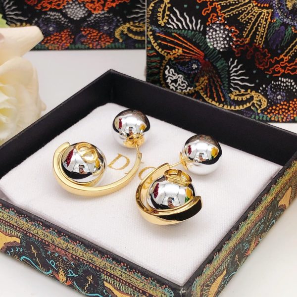 18K CD Tribales Earrings - 图片 7