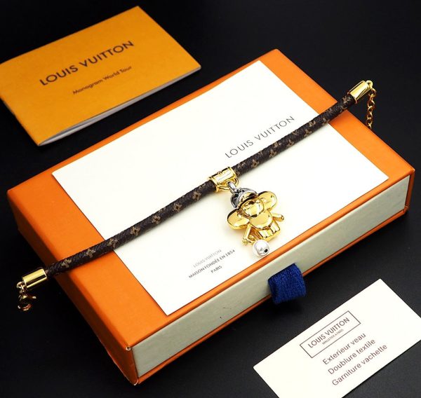 18K Louis Vivienne Pearls Bracelet - 图片 7