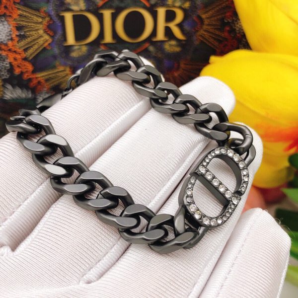 18K CD 30 Montaigne Black Bracelet - Image 6