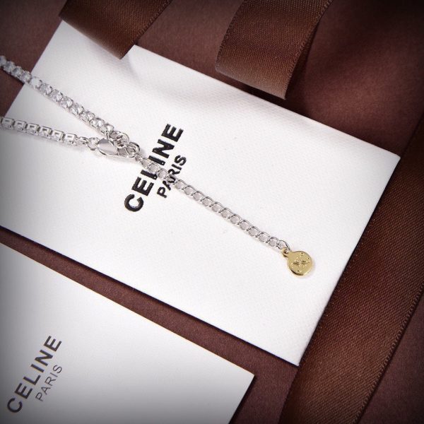18K Triomphe Crystals Link Necklace - 图片 5