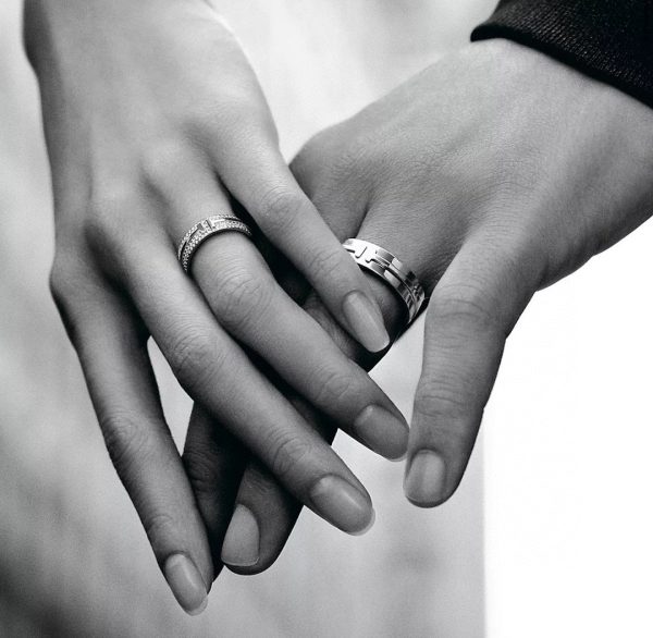 18K T Narrow Pavé Diamond Ring - 图片 5