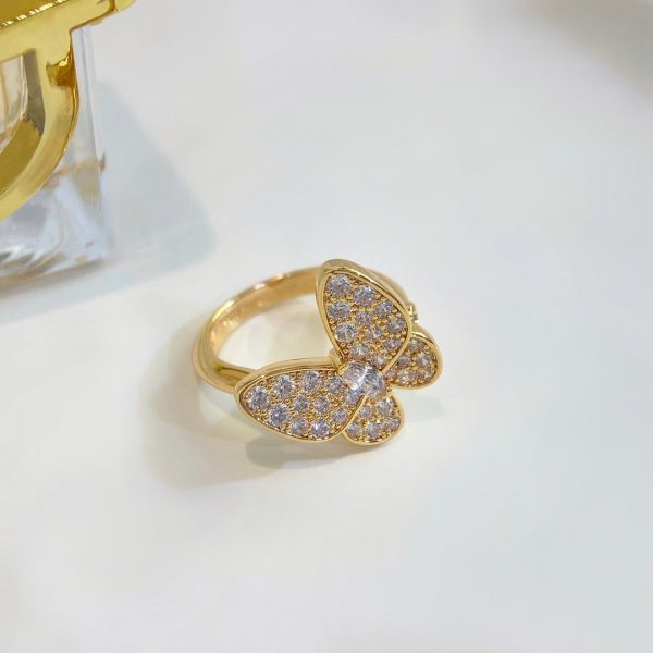 18K Two Butterfly Ring - 图片 10