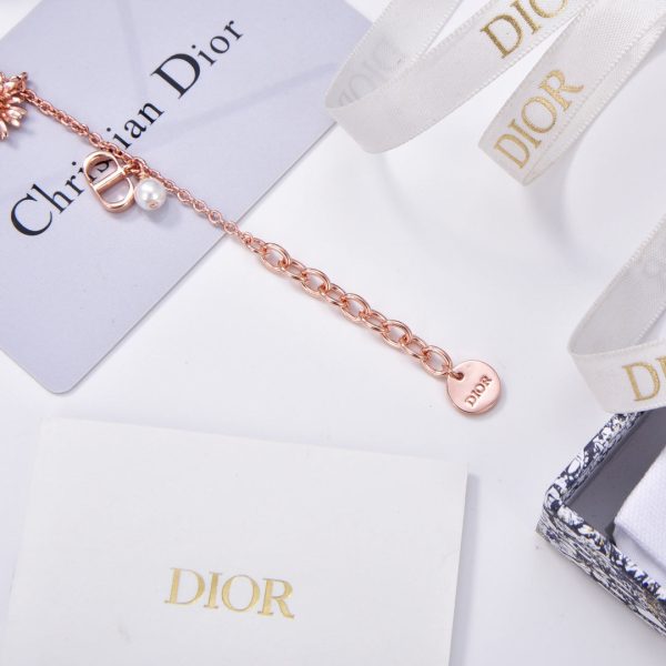 18K CD D-Millefiori Bracelet - Image 6