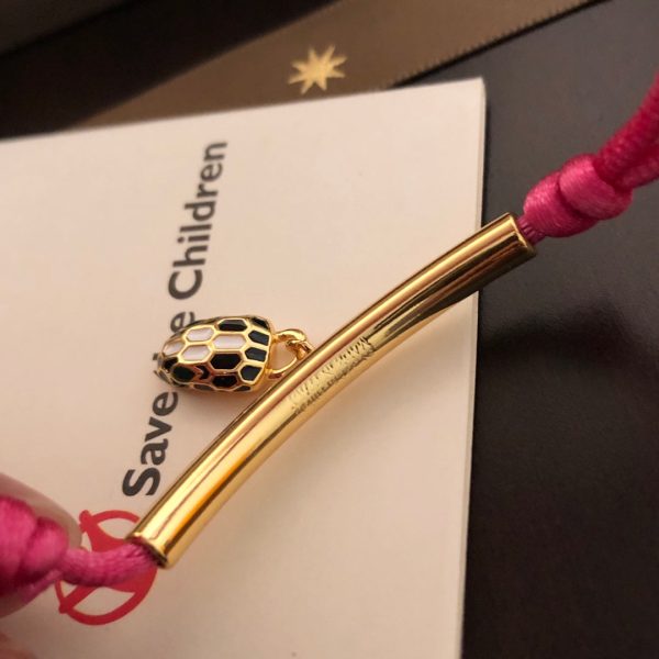 18K BV Serpenti Forever Pink Bracelet - Image 5