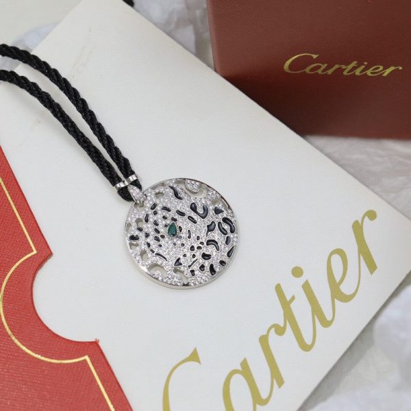 18K Panthère De Diamond Necklace - 图片 5